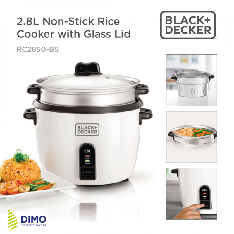 2.8L NonStick Rice Cooker Hardware, Homeware & Lifestyle