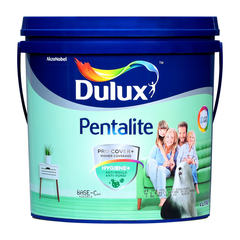 Dulux Pentalite Brilliant White - 4 Lt - Hardware, Homeware & Lifestyle