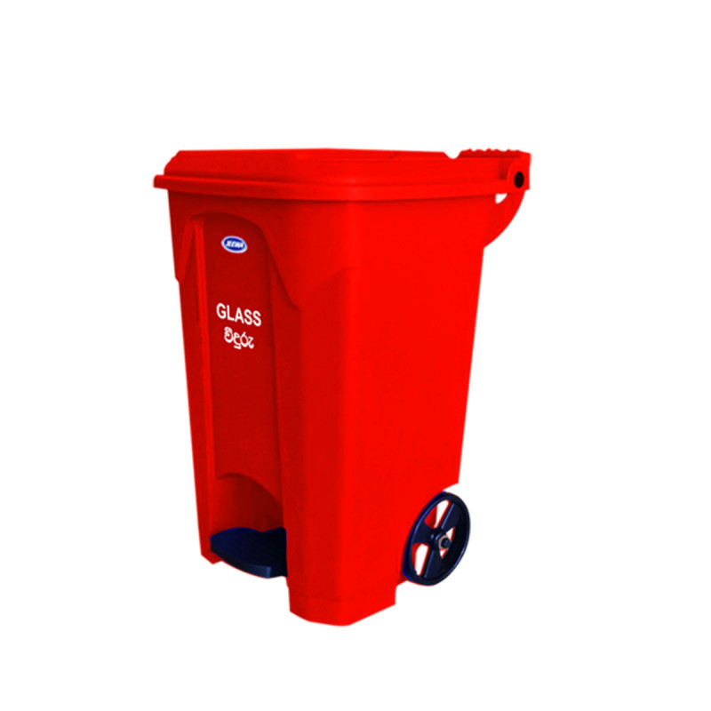 Garbage bin 70 Lts Red Hardware, Homeware & Lifestyle