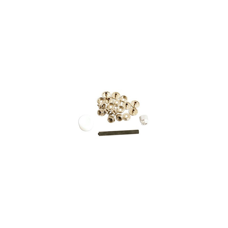 15Pc. Press Stud Repair Kit Hardware, Homeware & Lifestyle