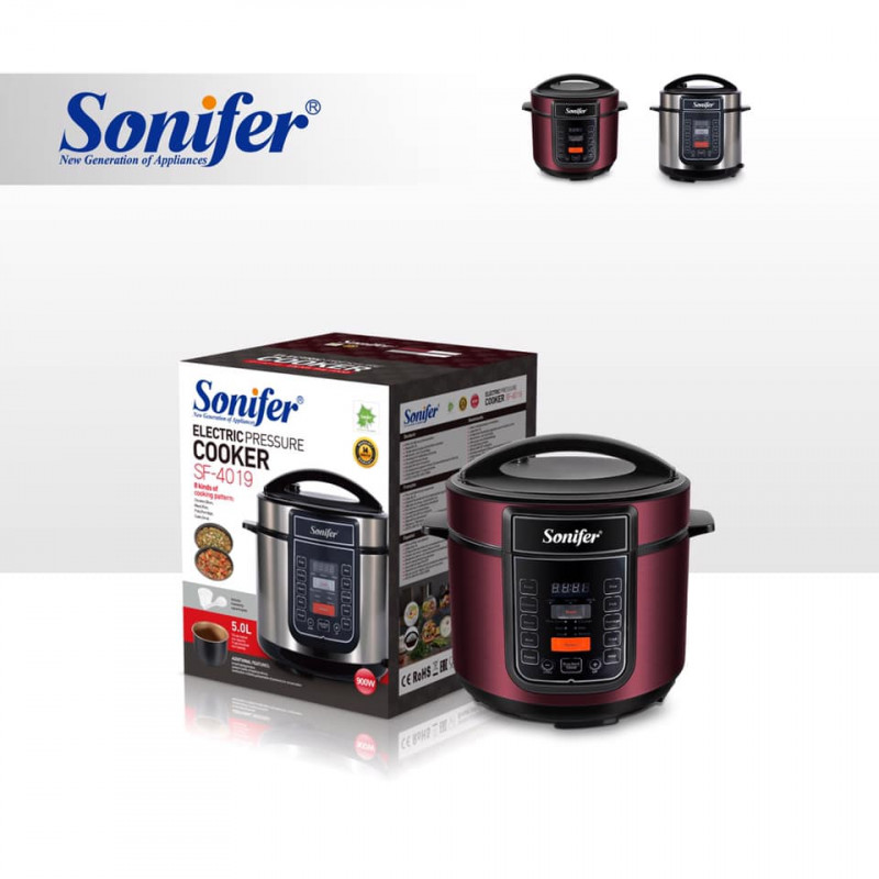 PRESSURE COOKER ELECTRIC 5L SONIFER SF4019 Hardware, Homeware & Lifestyle