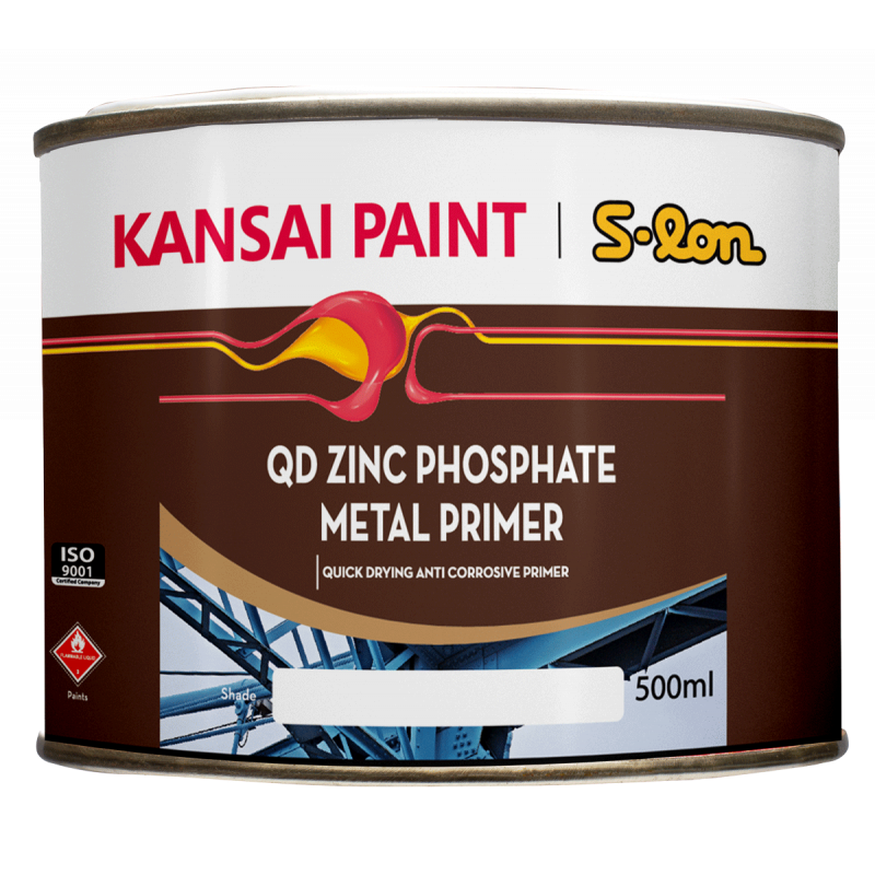 Kansai Paint QD Zinc Primer Red_500ML Hardware, Homeware & Lifestyle