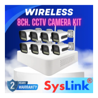Wireless DIY CCTV Camera Kit - 8 Channel - Hardware, Homeware & Lifestyle