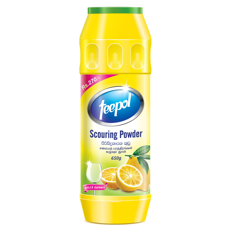 Teepol Scoring Powder Lemon 650G - Hardware, Homeware & Lifestyle